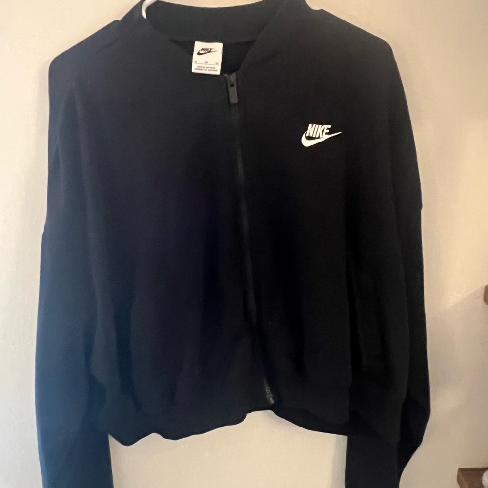 Nike Women's Black Bomber Jacket